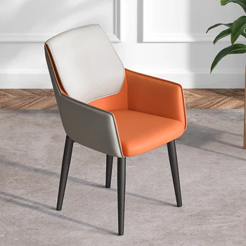 Art Deco Malzeme yemek sandalyeleri Tasarımcı Modern Sandalye Ergonomik İskandinav yemek sandalyeleri Muebles Para El Hogar Ev Mobilyaları