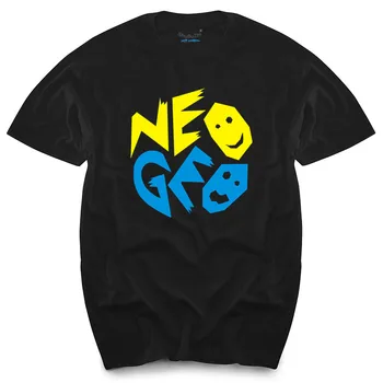 Ücretsiz Kargo gömlek ve topNeo Geo MVS erkek gömlek erkek en tees yeni marka tee-shirt yaz marka tişörtleri