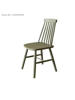 Renkli sandalye İskandinav Japon basit ışık lüks net kırmızı katı ahşap küçük daire ıns tarzı beyaz yemek sandalyesi makyaj koltuğu