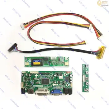 LCD denetleyici sürücü panosu Lvds İnvertör Dıy Monitör Kiti için LQ121S1LG41 800X600 HDMI uyumlu + DVI + VGA + Ses