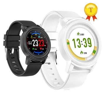 Erkekler Kadınlar IP67 su geçirmez nabız monitörü spor fitness takip chazı kordon akıllı saat Pedometre Smartwatch spor bilezik Saat