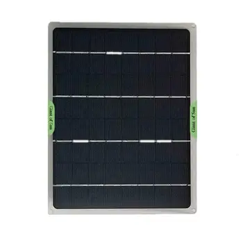 Mini 10W Taşınabilir USB güneş panelı güneş enerjisi şarj cihazı çift USB Portu İle Açık kamp araba çadırı Şarj Telefon Şarj Regülatörü Güneş