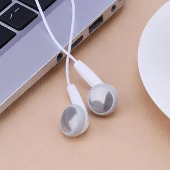 Evrensel 3.5 mm Kablolu Kulaklık Stereo Kulak İçi Kulaklık Ucuz Küçük Kulaklık mikrofonlu kulaklık Smartphone MP3 ipod için