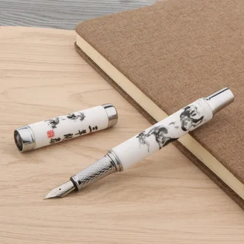 Yeni Marka Dolma Kalem Çin Porselen Boyama Koyun Mediun Nib Mürekkep Kalemler Kırtasiye Ofis Okul Malzemeleri