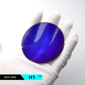 EXIA H1 Güneş Gözlüğü Lensler Gri Renk HMC AR Mavi Kaplamalı CR39 Reçine UV400 Taban Eğrisi 6