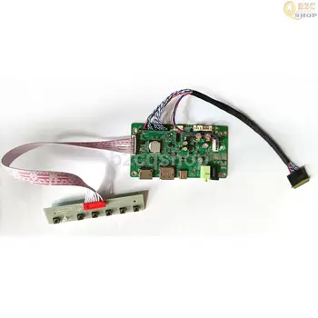 LCD denetleyici kurulu sürücü panosu monitör kiti için B156HB01 V. 0 B156HTN01.0 B156HTN01. 1 HDMI uyumlu + DP + USB Tip-C
