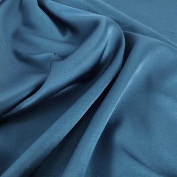 Ipek Saten Kumaş İnce Gömlek Elbise İçin karbon fiber malzeme Çok Renkli Toptan Kumaş Metre Başına Giyim Dikiş Dıy