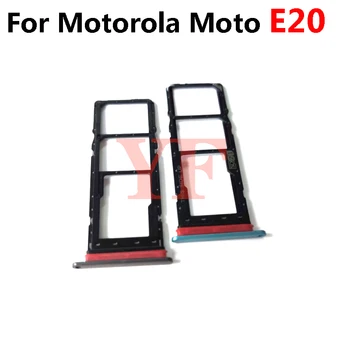 Motorola Moto E20 E30 E40 E 2020 E22 E22i E22S E32 E32S E13 E6i SIM Kart Tepsi Yuvası Tutucu adaptör soketi Onarım Parçaları