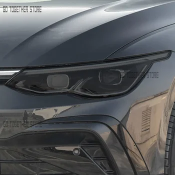 Araba Far güvenlik Siyah koruyucu film TPU yapışkanlı şerit etiket Volkswagen VW Golf 8 MK8 R Hattı GTI 2020 2021 Accesso