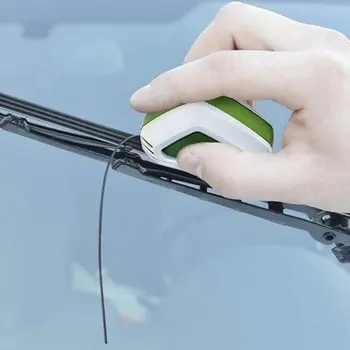 1 Adet Silecek Tamircisi ABS Çevre Koruma Temizleme Araba Silecekleri Yeniden Kullanılabilir cam sileceği Bıçak Tamir Aracı