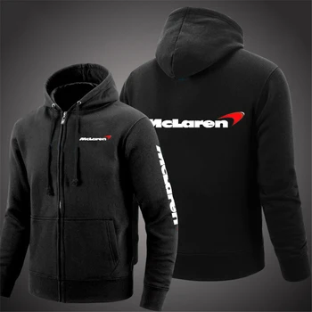 McLaren Logo 2023 Baskı Eğlence Kapşonlu Hoodies Rahat Kazak Polar Pamuk Tişörtü Rahat Moda Ceketler Mont