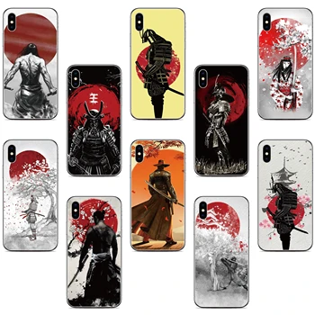 Samurai Ninja telefon kılıfı Funda Doogee X98 X97 X96 X95 N40 N20 S97 Pro N10 X90 X93 N30 Y8C Y8 Y7 Y9 Artı arka kapak Coque