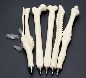 Yeni Tasarım tükenmez kalem Kemik Şekli 5 modelleri seçmek için 100 adet / grup