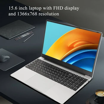 15.6 İnç Dizüstü Bilgisayar J3355CPU 1366x768 Windows10 2.4 G WİFİ 7000mAH Pil Full HD Dizüstü Bilgisayar f