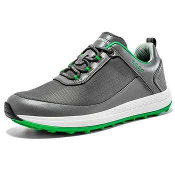 Profesyonel Golf ayakkabıları Erkekler Spikeless Golf Sneakres Erkekler için Rahat Golfçüler Sneakers Hafif Yürüyüş Footwears Büyük Boy