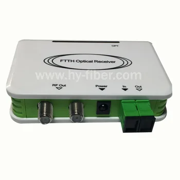 İki RF Portlu CATV Optik Düğüm Mini FTTH Alıcı WDM Dönüştürücü Tripleksleyici Minimod