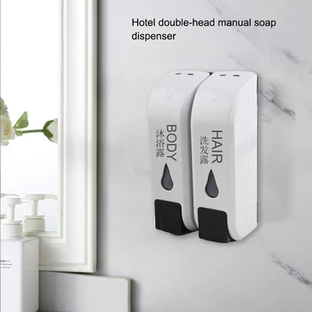 Sabun Yemekleri Banyo Sabunluk Otel Ev Gereçleri Çift Kafa Tuvalet Ev Aksesuarları Sıvı Dağıtıcılar Tip 2