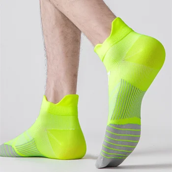 Erkekler Kadınlar Koşu Çorap Yaz Elastik Nefes açık spor çorapları Profesyonel Ter Emer ve Deodorize spor çorapları