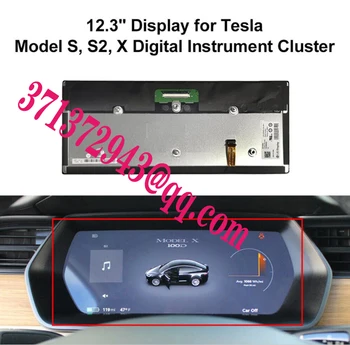 12.3 inç LA123WF1-SL01 lcd ekran ekran İçin 2014 Tesla model S Araba Enstrüman parçaları Tesla model X İçin LA123WF4-SL01