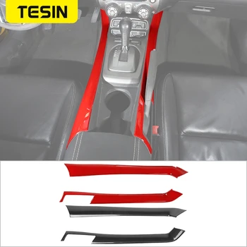 TESIN ABS Araba Vites Paneli Yan dekorasyon çıkartmaları Chevrolet Camaro 2010-2015 için İç Parçaları Araba Aksesuarları