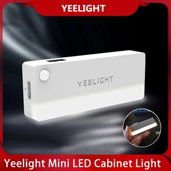 YENİ Yeelight LED dolap ışığı USB Şarj Edilebilir MİNİ Kızılötesi Sensör Gece Lambası Çekmece Mutfak Dolap Dolap Yatak Lambası