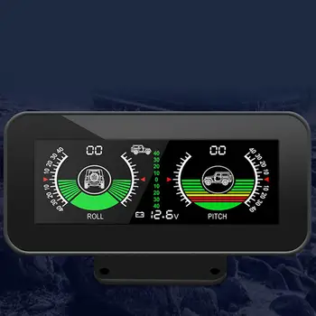 Kamyon Yol Aracı RV için Araba Açısı Eğim Ölçer Dijital İnklinometre