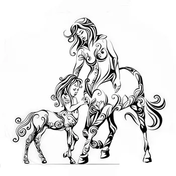 Sanat Unicorn Kız Kartal Tanrı Melek Desen Temizle Pullar New2021 Cadılar Bayramı Noel DIY Scrapbooking Kart El Sanatları Hiçbir Kesme Ölür