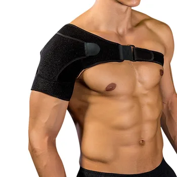 Omuz Desteği Brace Erkekler Kadınlar için Basınç Pedi ile Ayarlanabilir omuzluk Yırtık Rotator Manşet Tendinit AC Eklem P22