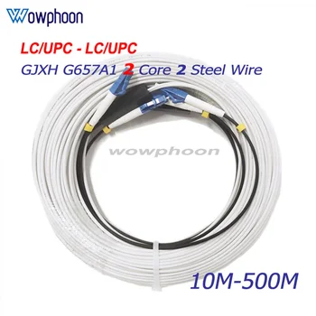 2LC / UPC-2LC / UPC ftth fiber açık damla fiber optik kablo g657a tek modlu yama kablosu fibra optica