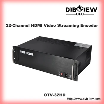 YouTbue için HLS/RTMP/RTSP/HTTP/udp'li OTV-32HD 32 Kanallı HDMI Video Kodlayıcı