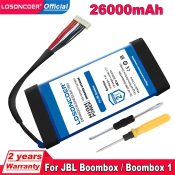 LOSONCOER 26000mAh Oyuncu Hoparlör GSP0931134 01 Pil İçin JBL Boombox Boombox1 Boombox 1 JEM3316 JEM3317 JEM3318 Piller