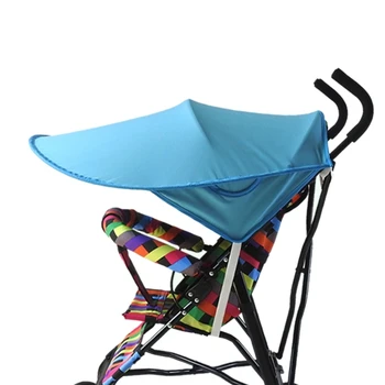 Yükseltilmiş Bebek Arabası Gölge Kapak Bebek Arabası Tente Puset Gölgelik Anti-Uv Kapak Şemsiye Bebek Arabası