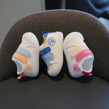 Bebek Yürüyüş Ayakkabısı 0-3Year Eski Bahar Sonbahar Kazasında Dayanıklı Baotou Kadın Bebek Ayakkabı Kaymaz Yumuşak Taban bebek ayakkabısı Erkekler Yenidoğan