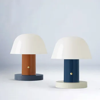 Iskandinav Masa Lambası Yaratıcı Mantar LED masa ışığı Başucu Lambaları Ev Dekorasyon Oturma Odası Yatak Odası Gece Aydınlatma