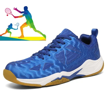 Erkek ve kadın Profesyonel Tenis Ayakkabıları erkek Büyük 36-46 Hafif Badminton Ayakkabıları kaymaz voleybol ayakkabıları