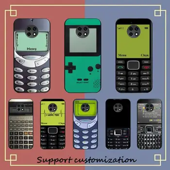 YNDFCNB Retro cep Telefonu telefon kılıfı için Redmi 5 6 7 8 9 5 artı K20 4X S2 GİTMEK 6 K30 pro