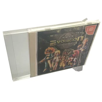 Şeffaf Kutu Koruyucu SEGA Dreamcast / DC / CD1 Toplama Kutuları TEP Depolama Oyun Kabuk Şeffaf Vitrin