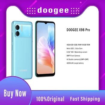 DOOGEE X98 Pro Smartphone 6.52 