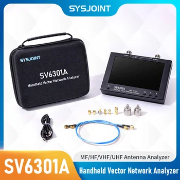 SV6301A 7 inç 6.3 GHz HF VHF UHF Vektör Ağ Analizörü Anten Analizörü SWR