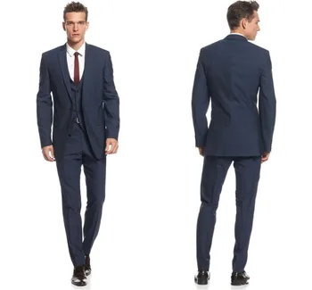 Ceket Erkek Takım Elbise 3 Adet Çentik Yaka İki Düğme 4 Adet (Ceket+Pantolon+Kravat+Yelek) resmi Smokin Yüksek Kaliteli Son Tasarım İnce