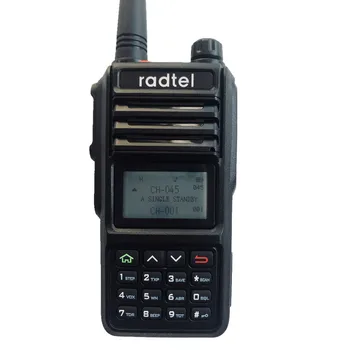 Radtel RT-480 5 Watt 256CH IP68 Uzun Menzilli Su Geçirmez Amatör Radyo Dual Band Walkie Talkie İki Yönlü Telsiz Yürüyüş Kamp için