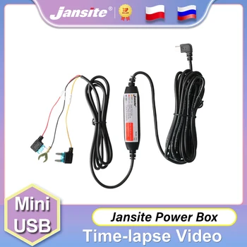 Jansite Sert Tel Kiti Mini USB araba şarjı güç inverteri Dönüştürücü Adaptör Dash kamera DVR Kaydedici Kayıt