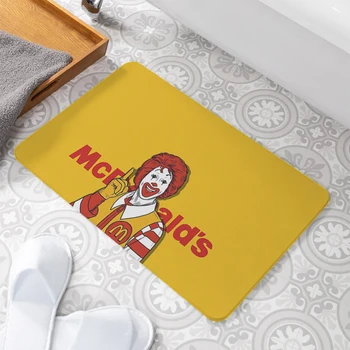 McDonalds Kawaii Halı Kaymaz Halı paspas Paspas Mutfak Dekorasyon Oturma Odası Halıları Karşılama Ev Balkon Süslemeleri Banyo