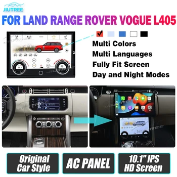 Land Range Rover Vogue için L405 2013 2014 2015-2017 AC Paneli Hava Dokunmatik LCD Ekran Durum Kontrol Klima Kurulu