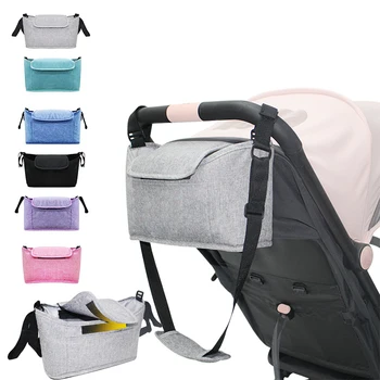 Arabası Arabası Organizatör Çantası bebek bezi çantaları Hemşirelik bebek çantası Arabası Aksesuarları Arabası Bardak Tutucu Kapak Omuz Askıları İle