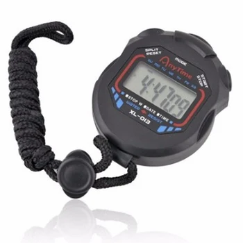 Su geçirmez Dijital Chronograph Spor Koşu Eğitim Sayacı kronometre Zamanlayıcı
