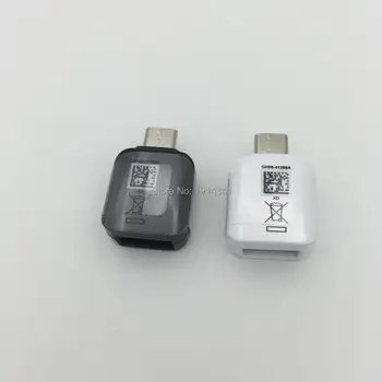 SZAICHGSI toptan 50 adet/grup USB Konektörü OTG Adaptör USB Tip-c silber Stecker Anschluss Samsung Galaxy s8 S8 Artı
