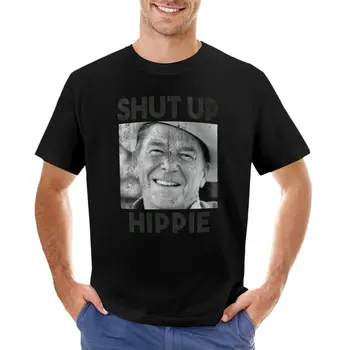 Kapa Çeneni Hippi T-Shirt komik t shirt hayvan baskı gömlek erkekler için kedi gömlek siyah t shirt erkekler için