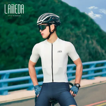 LAMEDA Bisiklet Jersey Erkekler MTB Maillot Gömlek bisikletçi giysisi 2023 Dağ Bisikleti erkek tişört Giyim Yaz Kıyafet Forması Elbise