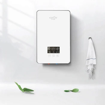 8KW dijital su ısıtıcı su ısıtıcı duş elektrikli elektrikli anında sıcak su ısıtıcı